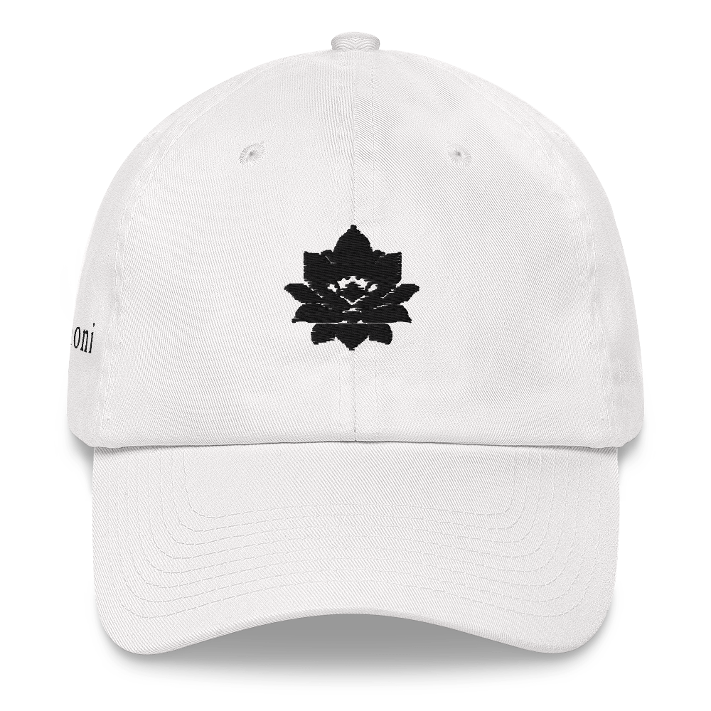 Cappello bianco Lotus