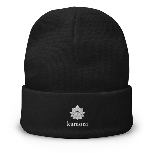 Lotus Embroidered Beanie