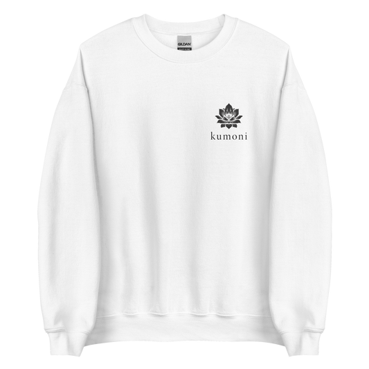 Lotus White Sweatshirt