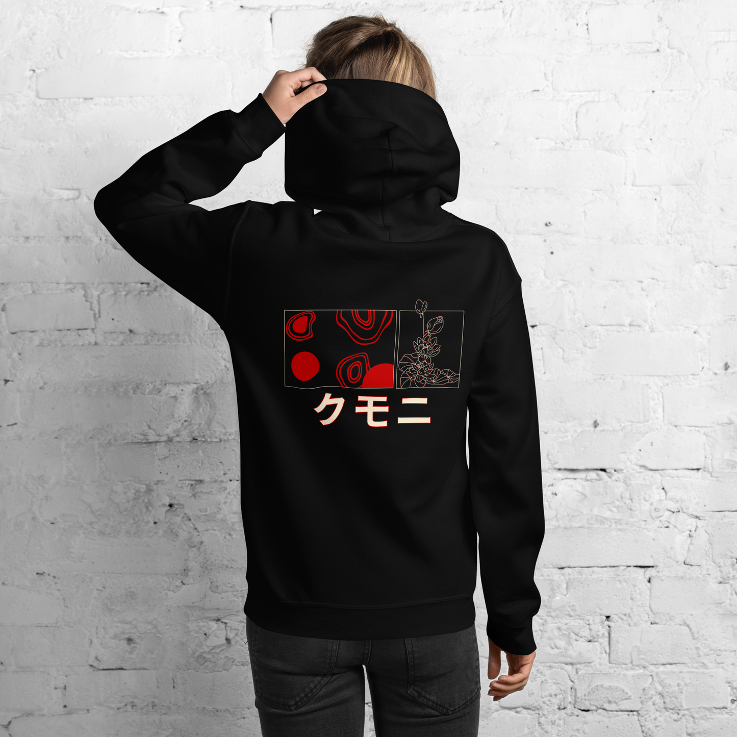 Lotus Flower Graphic Hoodie