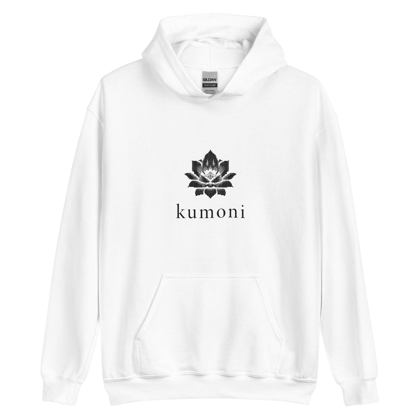 Big Lotus White Hoodie